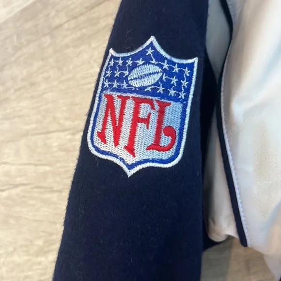 Houston Texans Reebok Jacket Size S (8) / CH (8) Color: Blue RN 67891 - Picture 2 of 15